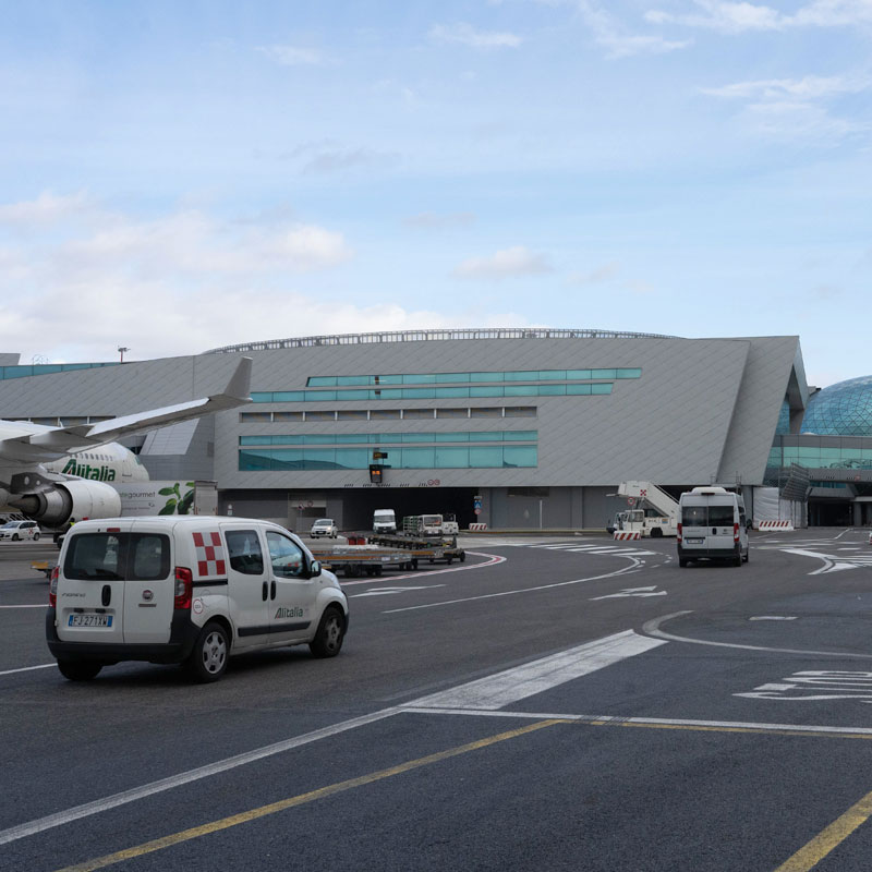 Realizzazione opere edili per la costruzione del Nuovo Molo e dell'Avancorpo T3- Aeroporto Leonardo Da Vinci.