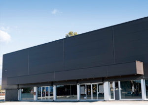 Costruzione magazzino ed uffici per deposito alimentare Latina.