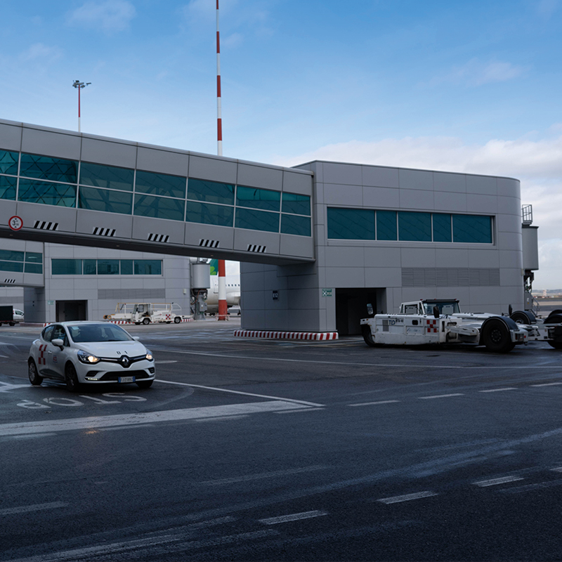 Realizzazione opere edili per la costruzione del Nuovo Molo e dell'Avancorpo T3- Aeroporto Leonardo Da Vinci.