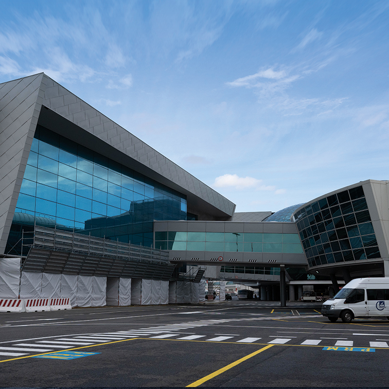 Realizzazione opere edili per la costruzione del Nuovo Molo e dell'Avancorpo T3- Aeroporto Leonardo Da Vinci.